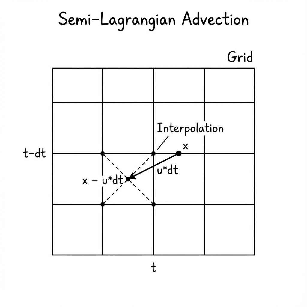 Semi-Lagrangian Advection